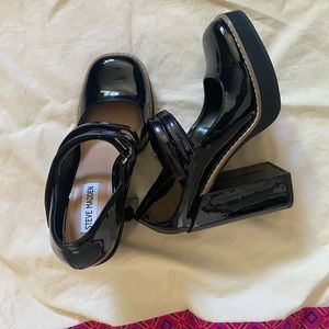 Steve Madden Twice Black Patent
Mary Jane Pump Woman's Size 7